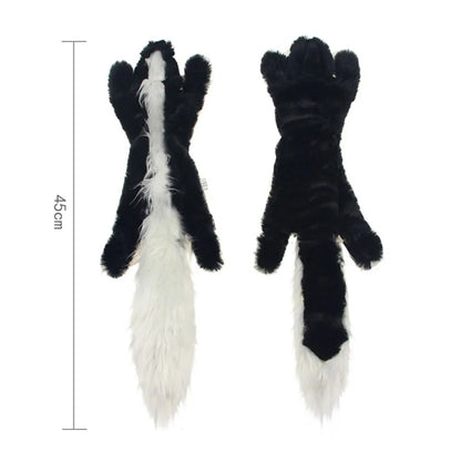 Funny Durable Animal No Stuffing Dog Toy with Squeakers