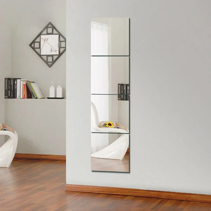 Self-adhesive 3D Square Acrylic Mirror 30cmX30cm