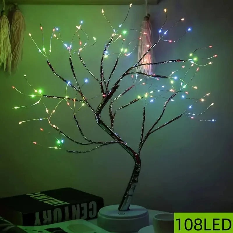 LED Tree Light With Battery&USB Power