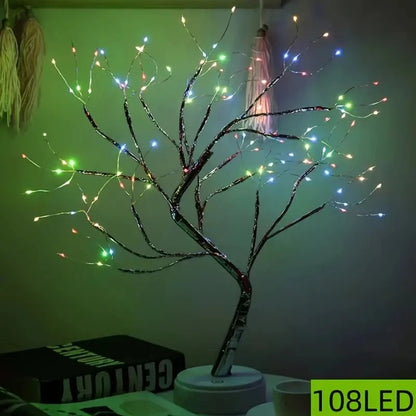 LED Tree Light With Battery&USB Power