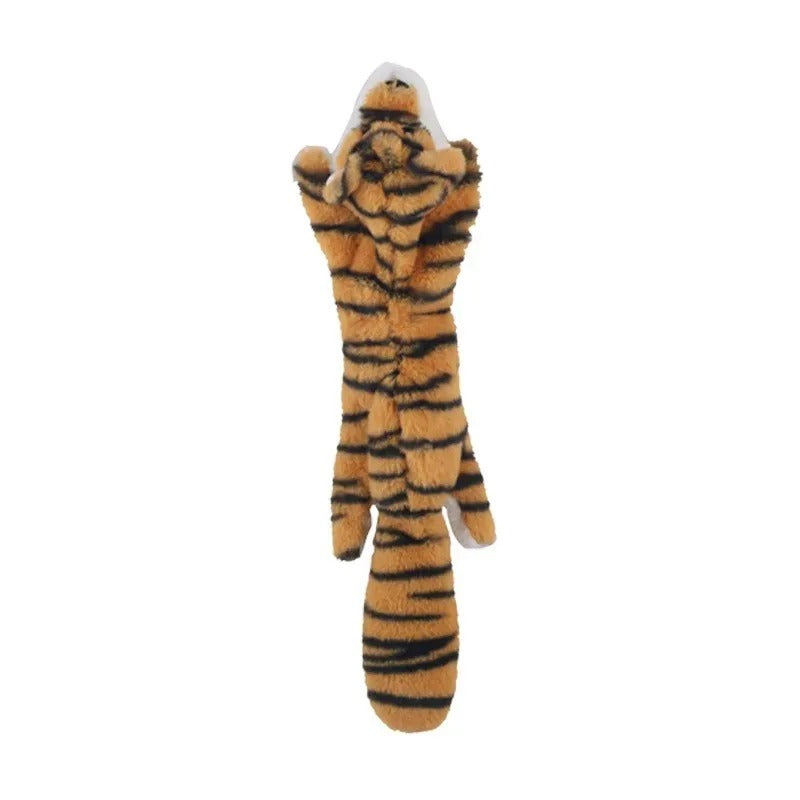 Funny Durable Animal No Stuffing Dog Toy with Squeakers