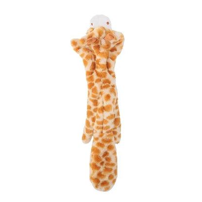 Funny Durable Animal No Stuffing Dog Toy with Squeakers