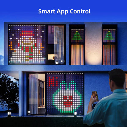 RGB Smart Curtain Lights with Bluetooth App