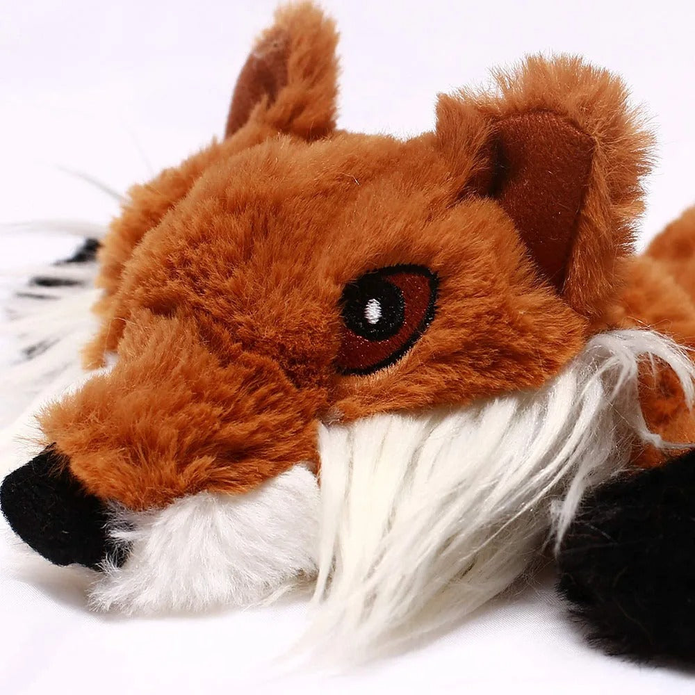Funny Durable Animal No Stuffing Dog Toy with Squeakers