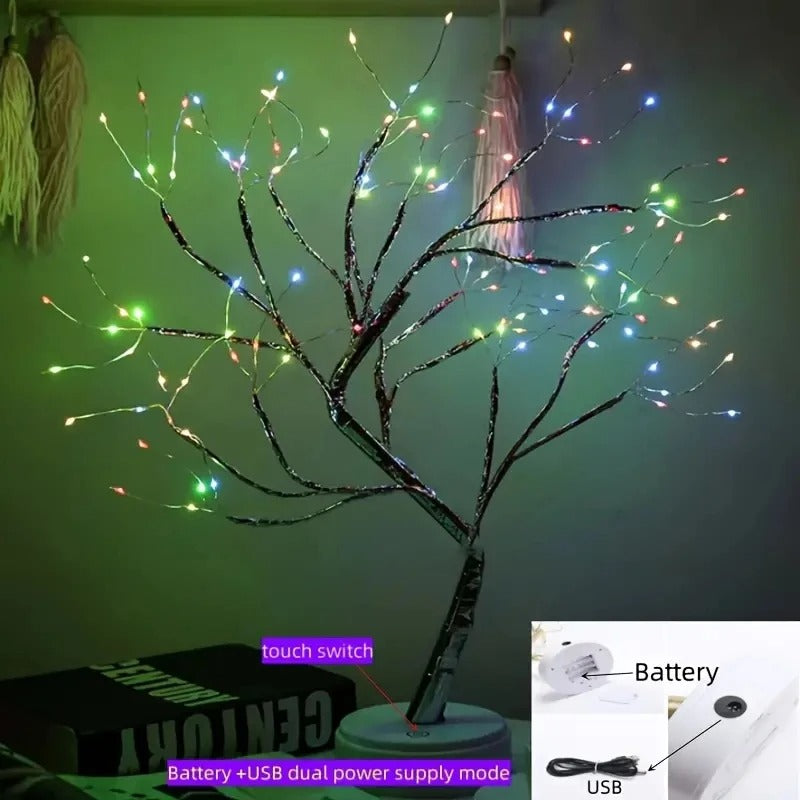 LED Tree Light With Battery&USB Power