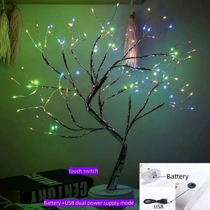 LED Tree Light With Battery&USB Power
