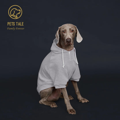 Solid Color Dog Hoodie with Pocket