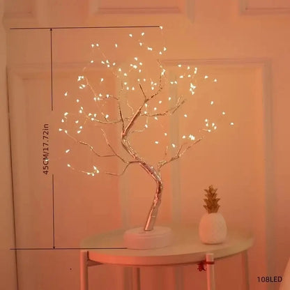 LED Tree Light With Battery&USB Power