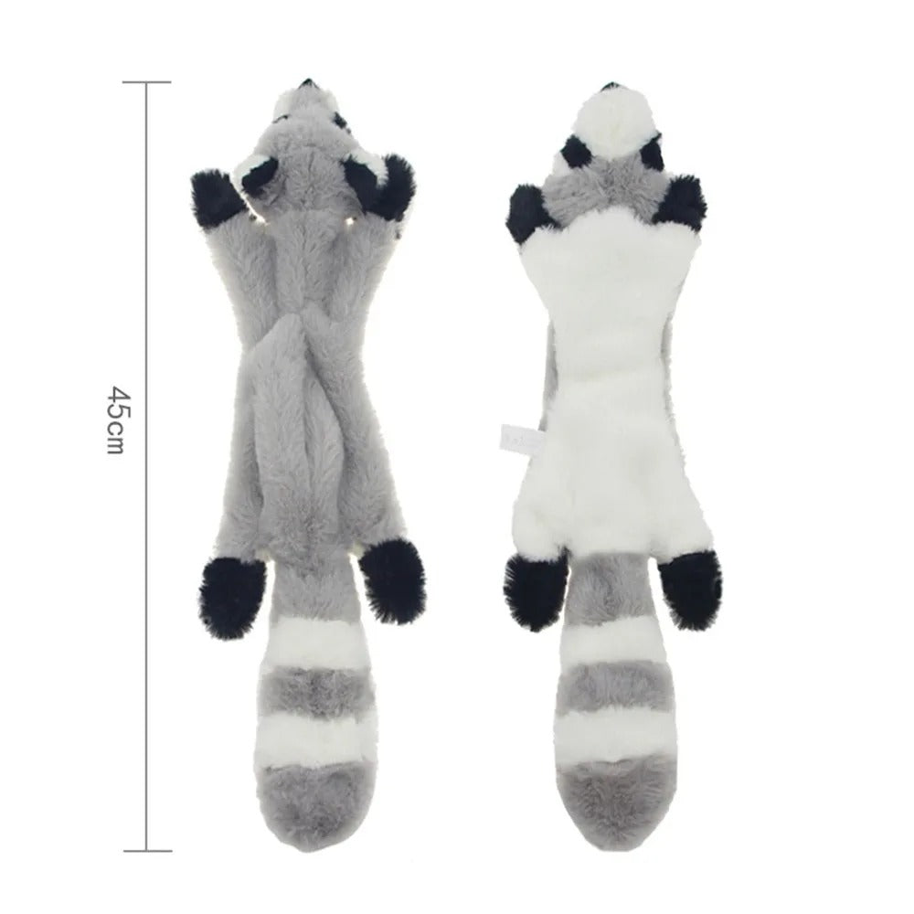 Funny Durable Animal No Stuffing Dog Toy with Squeakers